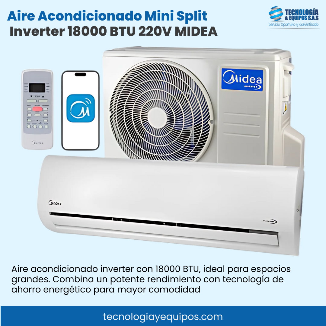Aire Acondicionado Mini Split Inverter 24000 BTU 220V MIRAGE MAGNUM 22